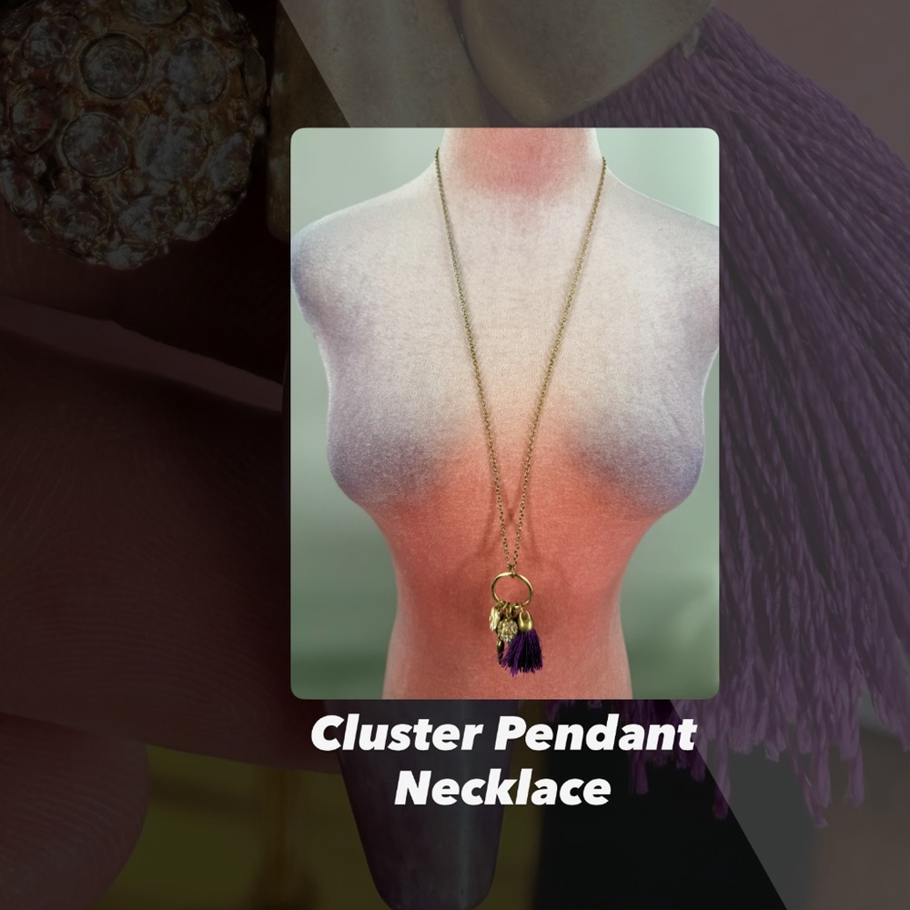 EUC Cluster Pendant Necklace